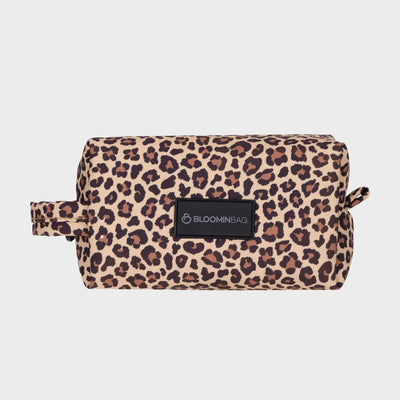 Earthy Leopard Cosmetic Bag