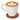Divine Cup Sandy Tan Leather Round Coaster Set (5 Pieces)