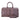 BloomVoyage Heritage Dark Oak Hakiki Deri Duffle Çanta -Unisex Seyahat & Hafta Sonu Çantası