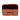Ella Terra Caramel Brown Genuine Leather Makeup & Travel Bag