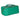 Ella Forest Mint Leather Travel and Makeup Bag