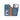 BloomCase Magic Wallet Midnight Blue Apple iPhone 17 Pro (6.3") Genuine Leather Removable Wallet Phone Case