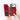 BloomCase Magic iPhone 17 Pro Max (6.9") Crimson Flame Detachable Genuine Leather Wallet Phone Case