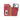 BloomCase Magic iPhone 17 Pro Max (6.9") Crimson Flame Detachable Genuine Leather Wallet Phone Case