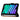 BloomCase Trigon Obsidian Black iPad Mini (2024) Genuine Leather Case