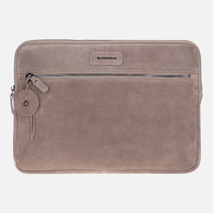 Mist Still Hakiki Süet Deri 15-16 inç MacBook/Laptop Kılıfı
