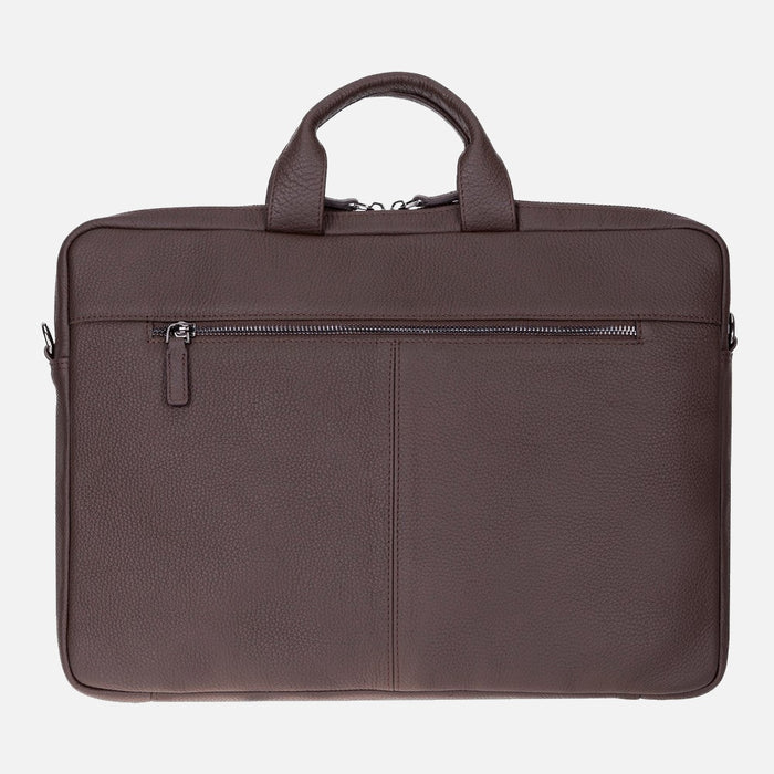 Bloom Urban Shell Pro 16" Espresso Brown Hakiki Deri Laptop / Macbook Çantası