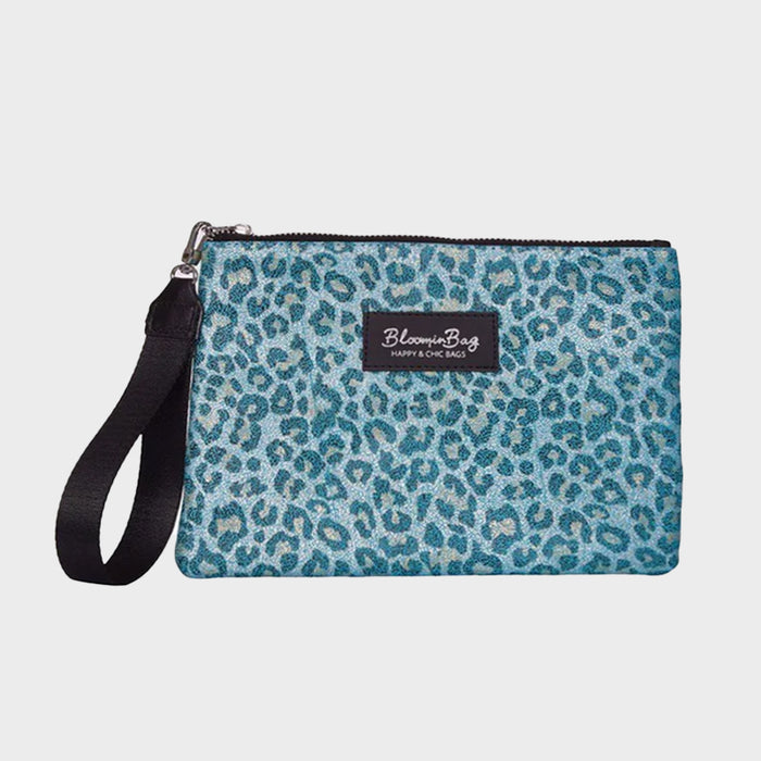 Green Marmar Clutch Çanta