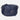 BloominBag Alora Midnight Navy Croco lacivert kroko desenli deri kadın bel çantası