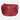 BloominBag Alora Scarlet Rouge Croco kırmızı bordo tonlarında kroko desenli deri kadın bel çantası