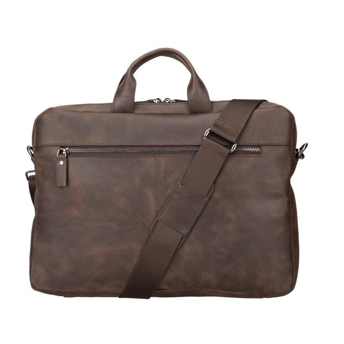Bloom Urban Shield 13-14" Heritage Brown Hakiki Deri Laptop / Macbook Çantası