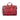 Bloom Urban Shield 16" Crimson Red Leather Laptop / Macbook Bag