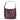 Ravello Cimbrone Merlot Burgundy Leather Shoulder Bag / Deri Omuz Çantası