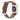 BloominBag BloominBand Vintage Cognac deri Apple Watch kordonu, 44, 45, 46 ve 49 mm uyumlu