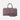 BloominBag BloomVoyage Heritage Dark Oak koyu kahverengi hakiki deri unisex duffle seyahat ve hafta sonu çantası
