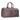 BloominBag BloomVoyage Heritage Dark Oak koyu kahverengi hakiki deri unisex duffle seyahat ve hafta sonu çantası