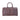 BloominBag BloomVoyage Heritage Dark Oak koyu kahverengi hakiki deri unisex duffle seyahat ve hafta sonu çantası