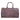 BloominBag BloomVoyage Heritage Dark Oak koyu kahverengi hakiki deri unisex duffle seyahat ve hafta sonu çantası