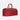 BloominBag BloomVoyager Roma Rouge kırmızı hakiki deri unisex duffle seyahat ve hafta sonu çantası