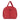 BloominBag BloomVoyager Roma Rouge kırmızı hakiki deri unisex duffle seyahat ve hafta sonu çantası