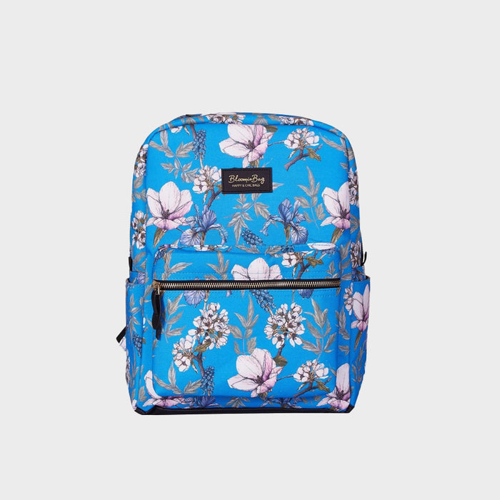 Blue Cherry Blossom 13-14 inç Laptop / Macbook Sırt Çantası