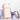 BloominBag City Muse Carnation Blush pudra pembe deri çapraz askılı telefon cüzdanı