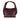 Marella Soft City Merlot Burgundy Leather Shoulder Bag / Deri Omuz Çantası