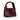 Marella Soft City Merlot Burgundy Leather Shoulder Bag / Deri Omuz Çantası