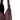 BloominBag Crescente Vintage Merlot bordo hakiki deri, el yapımı yarım ay formlu kadın omuz çantası