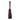 BloominBag Crescente Vintage Merlot bordo hakiki deri, el yapımı yarım ay formlu kadın omuz çantası
