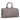 BloomVoyage Ash Gray Genuine Leather Duffle Bag - Women's Travel & Weekend Bag