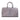 BloomVoyage Ash Gray Genuine Leather Duffle Bag - Women's Travel & Weekend Bag