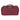 BloominBag Ella Terra Burgundy bordo deri makyaj çantası