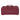 BloominBag Ella Terra Burgundy bordo deri makyaj çantası