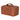 BloominBag Ella Terra Caramel Brown karamel kahverengi hakiki deri makyaj ve seyahat çantası