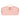 BloominBag Ella Terra Dusty Rose gül kurusu deri seyahat ve makyaj çantası