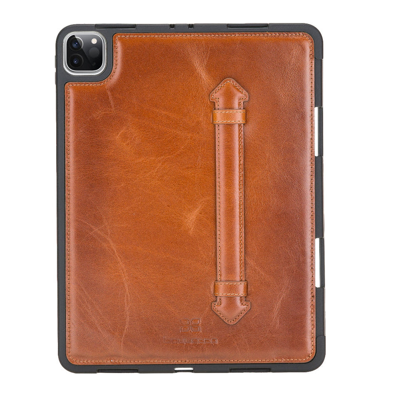 BloomCase Felix Cognac Amber Apple iPad Pro 11 inç Hakiki Deri Kılıf