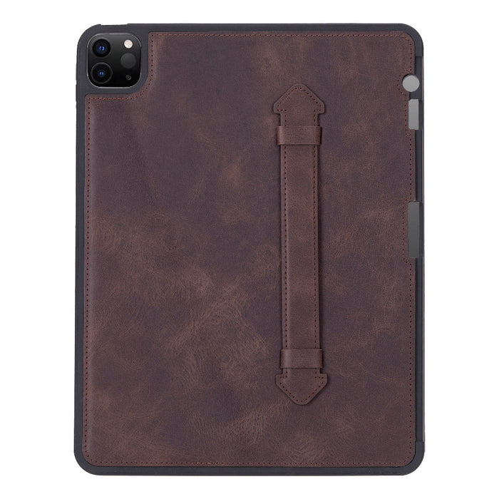 BloomCase Felix Mahogany Brown Apple iPad Pro 12.9" Hakiki Deri Kılıf