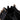 BloominBag Haze Soft Noir Black siyah süet büzgülü kadın omuz çantası