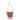 BloominBag LATTEA Mocca Clay kahve ve kil tonlarında hakiki deri omuz askılı kahve bardağı taşıyıcısı