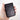 LINEA SEEK Onyx Black Apple Bul uyumlu MagSafe hakiki deri kartlık elde görünüm