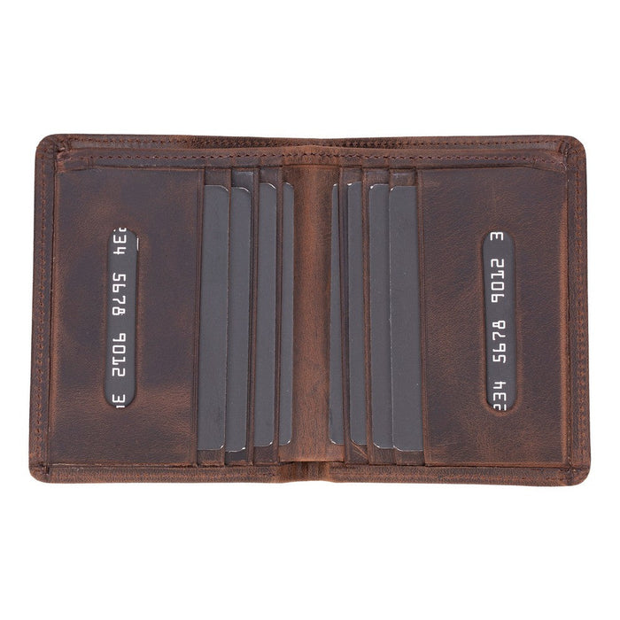 Heritage Espresso Brown Deri Erkek Cüzdanı