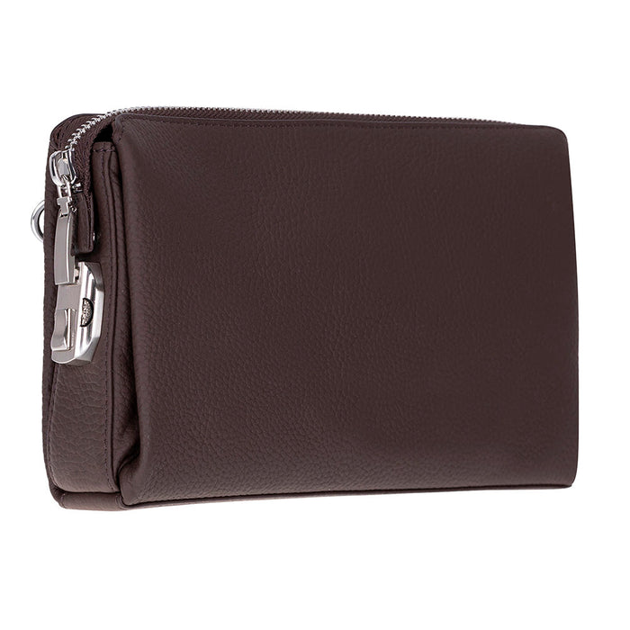 Forte Wrist Espresso Roast Unisex Kilitli Clutch Çanta