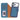 BloomCase Magic Wallet Midnight Blue Apple iPhone 17 Pro (6.3") Hakiki Deri Çıkarılabilir Cüzdanlı Telefon Kılıfı