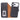 BloomCase Magic Wallet Obsidian Black Apple iPhone 17 Pro (6.3") Hakiki Deri Çıkarılabilir Cüzdanlı Telefon Kılıfı
