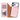 BloomCase Magic iPhone 17 Pro Max(6.9") Blush Ayrılabilir Hakiki Deri Cüzdanlı Telefon Kılıfı