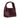 BloominBag Marella Soft City Merlot Burgundy bordo hakiki deri kadın omuz çantası