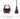 BloominBag Marella Soft City Merlot Burgundy bordo hakiki deri kadın omuz çantası