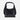 BloominBag Marella Soft City Noir Black siyah hakiki deri kadın omuz çantası