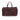 MERIDIAN Chestnut Brown Hakiki Deri Unisex Hafta Sonu/Weekender/Duffle Seyahat Çantası